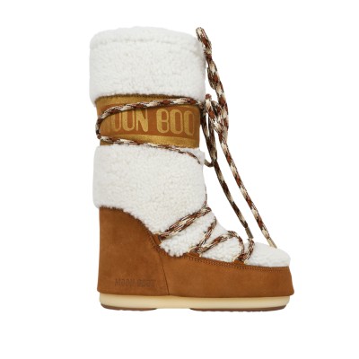 Icon Cream Shearling Whisky and Off White