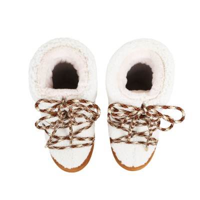 Icon Cream Shearling Whisky and Off White