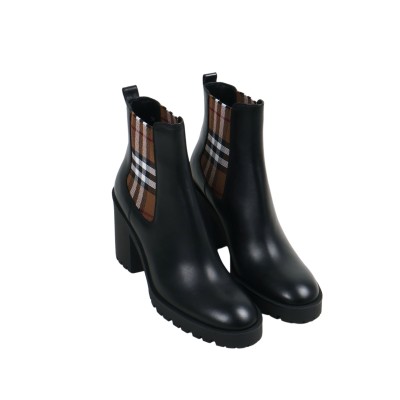 Allostock Ankle Boot Heel 10cm Black