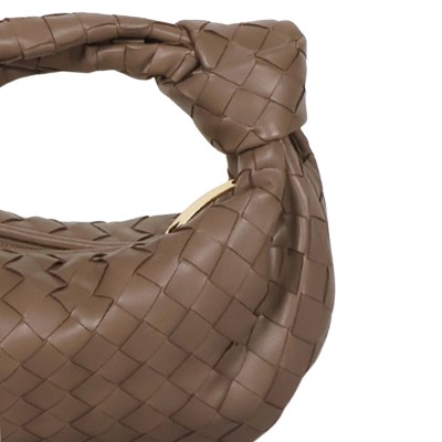 Mini Jodie Top Handle Bag in Pinecone Gold