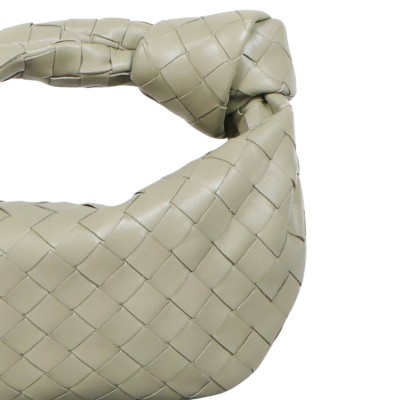 Mini Jodie Top Handle Bag in Travertine Gold