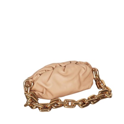 Teen Chain Pouch Almond Gold