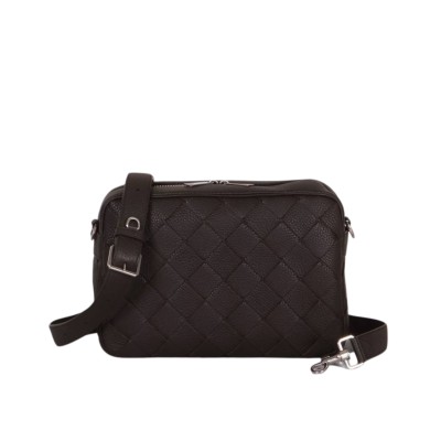 Intrecciato Camera Bag in Fondant