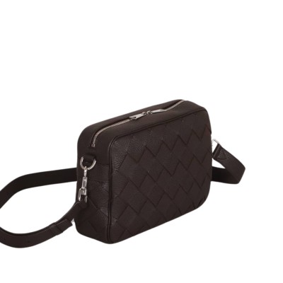 Intrecciato Camera Bag in Fondant