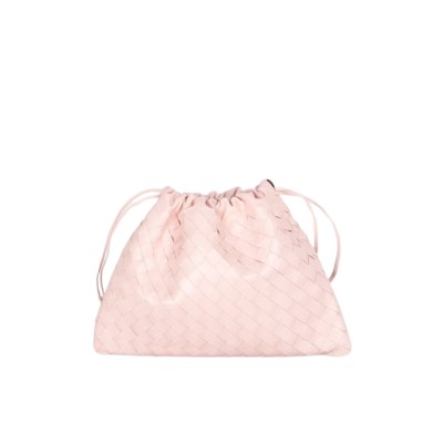 Medium Dustbag Intrecciato Calfskin Leather Cameo