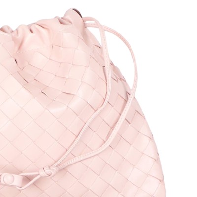 Medium Dustbag Intrecciato Calfskin Leather Cameo