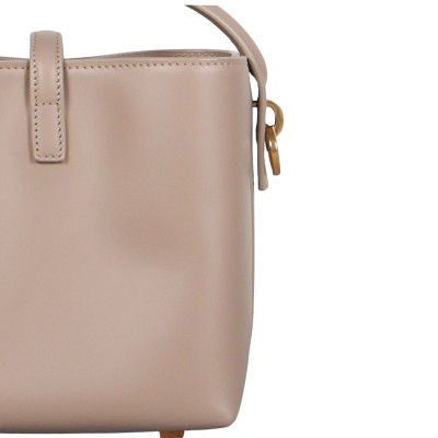 Le 37 Mini in Smooth Leather Dark Beige