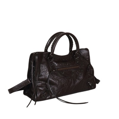 Le City Medium Bag in Espresso Lambskin