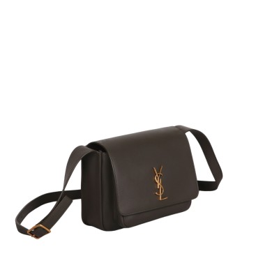 Niki Satchel Leather Shoulder Bag Light Musk