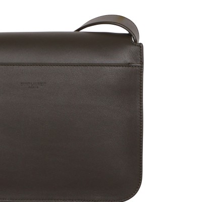 Niki Satchel Leather Shoulder Bag Light Musk