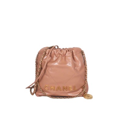 Mini 22 in Dark Beige GHW