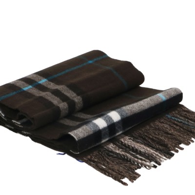 Reversible EKD Check Cashmere Scarf Snug