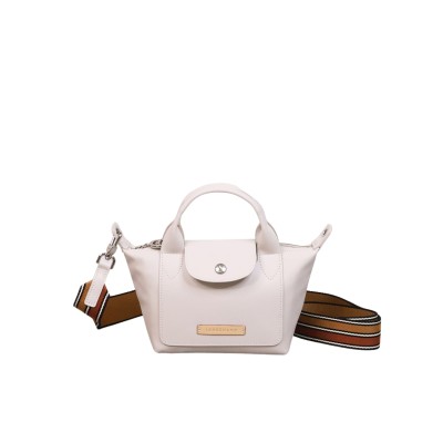 Le Pliage Xtra Leather XS Handbag Papier
