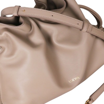Medium Flamenco Clutch in Nappa Calfskin Sand