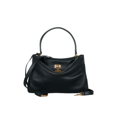 Rodeo Handbag Small in Black GHW