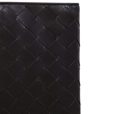 Intrecciato Medium Bi-Fold Wallet Fondant