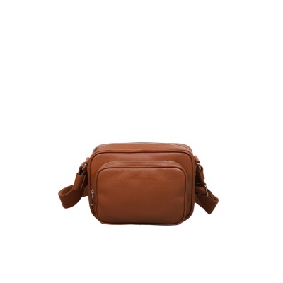 Le Foulonne Small Camera Bag Caramel