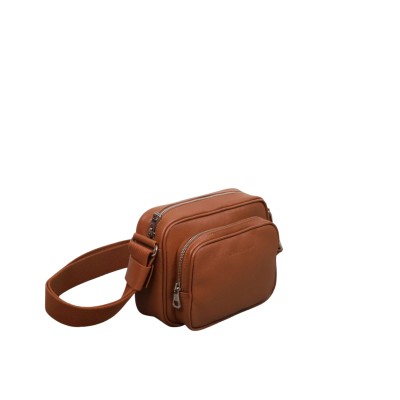 Le Foulonne Small Camera Bag Caramel
