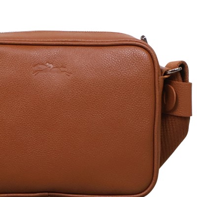 Le Foulonne Small Camera Bag Caramel