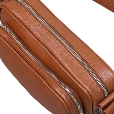 Le Foulonne Small Camera Bag Caramel