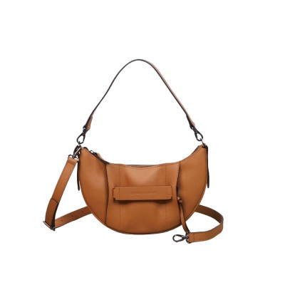 3D Small Crossbody Bag Natural