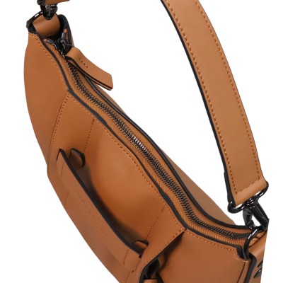3D Small Crossbody Bag Natural