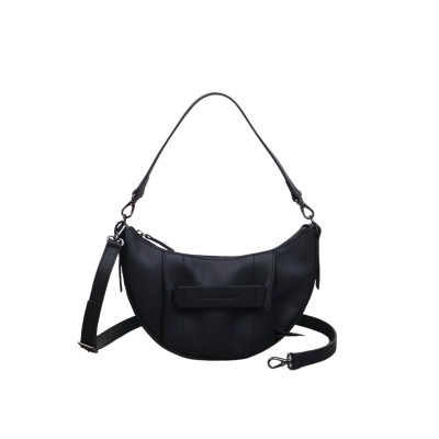 3D Small Crossbody Bag Black