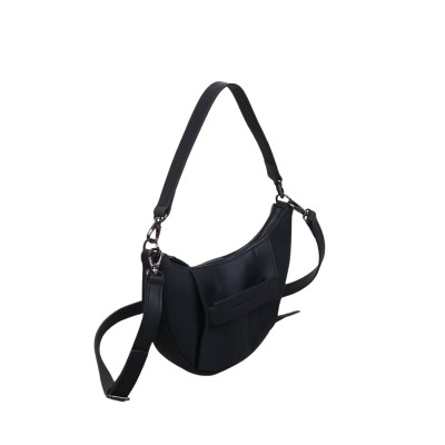 3D Small Crossbody Bag Black