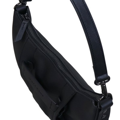 3D Small Crossbody Bag Black
