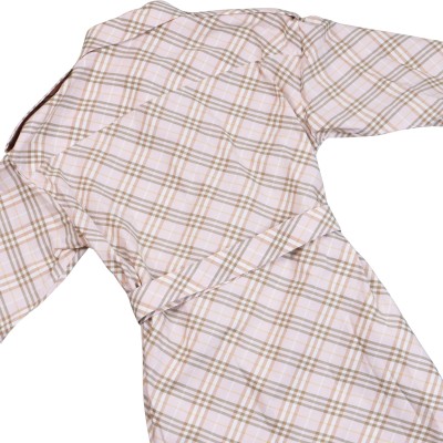 Dress Floss IP Check Cotton Shirt Pink